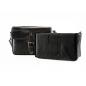 Preview: ALPENLEDER | Camera Case PRESSE (ebenholz)