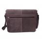 Preview: ALPENLEDER | Messenger Bag ATLANTA (koffee)