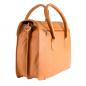 Preview: ALPENLEDER Damen Aktentasche OFFICE naturbraun