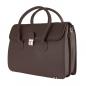 Preview: ALPENLEDER Damen Aktentasche OFFICE schokobraun