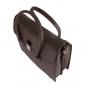 Preview: ALPENLEDER Damen Aktentasche OFFICE schokobraun