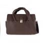 Preview: ALPENLEDER Damen Aktentasche OFFICE schokobraun