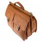 Preview: ALPENLEDER | Aktentasche DIPLOMAT naturbraun (5857-n)