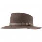 Preview: Alpenleder Damen Herren Wollfilzhut Padua saddle brown