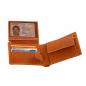 Preview: ALPENLEDER Herrengeldbeutel AMBRAS cognac