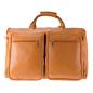 Preview: ALPENLEDER | Reisetasche Travel Bag MILANO naturbraun (3022-n)