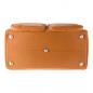 Preview: ALPENLEDER | Reisetasche Travel Bag MILANO naturbraun (3022-n)