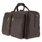Preview: ALPENLEDER | Reisetasche Travel Bag MILANO schokobraun (3022-s)