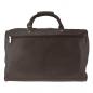 Preview: ALPENLEDER | Reisetasche Travel Bag MILANO schokobraun (3022-s)