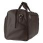 Preview: ALPENLEDER | Reisetasche Travel Bag MILANO schokobraun (3022-s)