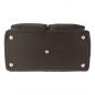 Preview: ALPENLEDER | Reisetasche Travel Bag MILANO schokobraun (3022-s)