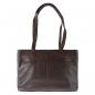 Preview: ALPENLEDER Schoppingtasche ISCHGL schokobraun /1741-s)