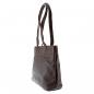 Preview: ALPENLEDER Schoppingtasche ISCHGL schokobraun /1741-s)