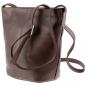 Preview: ALPENLEDER Damen Umhängetasche CHILE schokobraun (500-s)