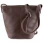 Preview: ALPENLEDER Damen Umhängetasche CHILE schokobraun (500-s)