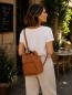Preview: ALPENLEDER | Damen-Umhängetasche 2267 (naturbraun)