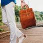 Preview: ALPENLEDER | Rucksack HUCKEPACK (cognac) CG4093