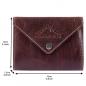 Preview: ALPENLEDER | Tabaktasche FLORI (brandy) CG6048