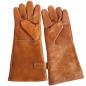 Preview: ALPENLEDER | Grillhandschuhe ALPENGLÜHEN cognac (CG2095-c)