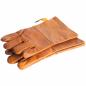 Preview: ALPENLEDER | Grillhandschuhe ALPENGLÜHEN cognac (CG2095-c)