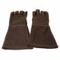 Preview: ALPENLEDER | Grillhandschuhe ALPENGLÜHEN koffee (CG2095-k)