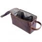 Preview: ALPENLEDER Kulturtasche ALPENRAUSCHEN Marronato-Leder (CG6016-m)