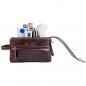 Preview: ALPENLEDER Kulturtasche ALPENRAUSCHEN Marronato-Leder (CG6016-m)
