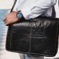 Preview: ALPENLEDER | Messenger Bag ATLANTA (old havanna)