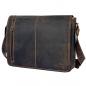 Preview: ALPENLEDER | Messenger Bag ATLANTA (old havanna)