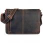 Preview: ALPENLEDER | Messenger Bag ATLANTA (old havanna)