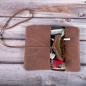 Preview: ALPENLEDER | Tabaktasche BEPPI (old wood) CG6051-ow