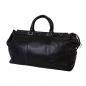 Preview: ALPENLEDER | Reisetasche BOLOGNA (schwarz) 325T-sw