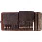Preview: ALPENLEDER | Messerrolle BUTCHER (old havanna) CH6059-oh