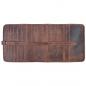Preview: ALPENLEDER | Messerrolle BUTCHER (old havanna) CH6059-oh