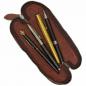 Preview: ALPENLEDER | Stifteetui Mäppchen DRAHDI burgunder (CG8102-b)
