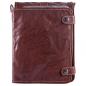 Preview: ALPENLEDER Schultertasche Messenger GALILEO (brandy) CG125-b