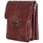 Preview: ALPENLEDER Schultertasche Messenger GALILEO (brandy) CG125-b