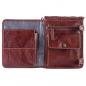 Preview: ALPENLEDER Schultertasche Messenger GALILEO (brandy) CG125-b