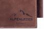 Preview: ALPENLEDER | Notizbuch DIN A6 GOETHE (old havana) CG6057-oh