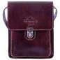 Preview: ALPENLEDER | Messenger Bag KITZBUEHL (wine) CG6055-w