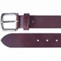 Preview: ALPENLEDER  Herrenledergürtel LECH koffee (CG6020-k)