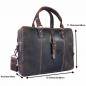 Preview: ALPENLEDER | Aktentasche Messenger Bag LUDWIG old havanna (CG6061-oh)
