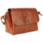 Preview: ALPENLEDER | Damen-Umhängetasche MADL (cognac) CG6072-c