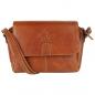 Preview: ALPENLEDER | Damen-Umhängetasche MADL (cognac) CG6072-c