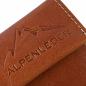 Preview: ALPENLEDER | Tabaktasche MERLIN (cognac) CG6072-c