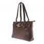Preview: ALPENLEDER | Damen-Handtasche MIRANDA (schokobraun) MC891-s