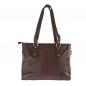 Preview: ALPENLEDER | Damen-Handtasche MIRANDA (schokobraun) MC891-s