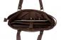 Preview: ALPENLEDER | Damen-Handtasche MIRANDA (schokobraun) MC891-s