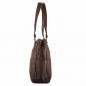 Preview: ALPENLEDER | Damenhandtasche PERU (schokobraun) 4799-s