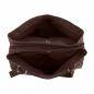 Preview: ALPENLEDER | Damenhandtasche PERU (schokobraun) 4799-s